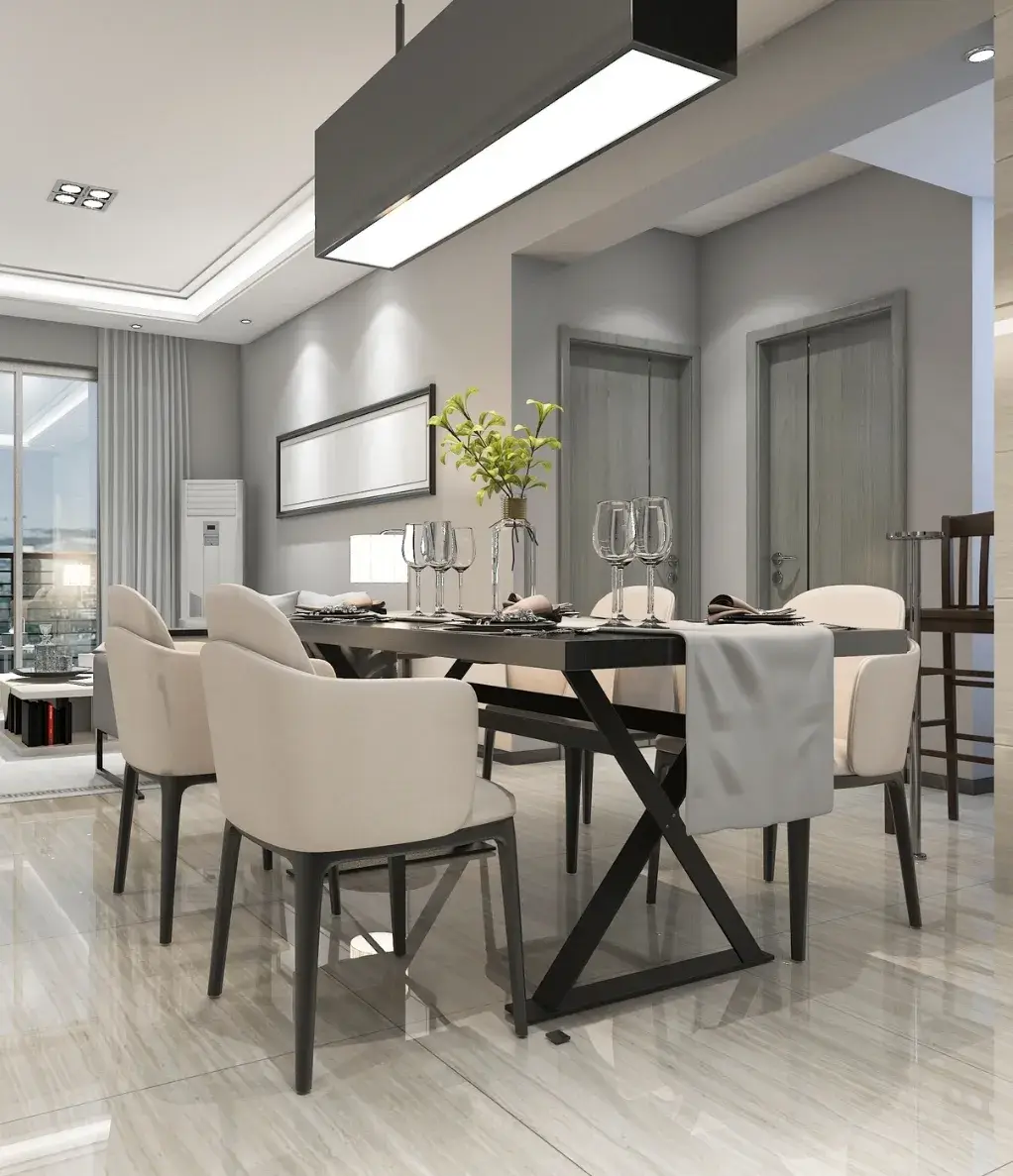 Clean dining area representing Professional House Cleaning Services and helpful booking information from Peachy Cleaning Solutions.